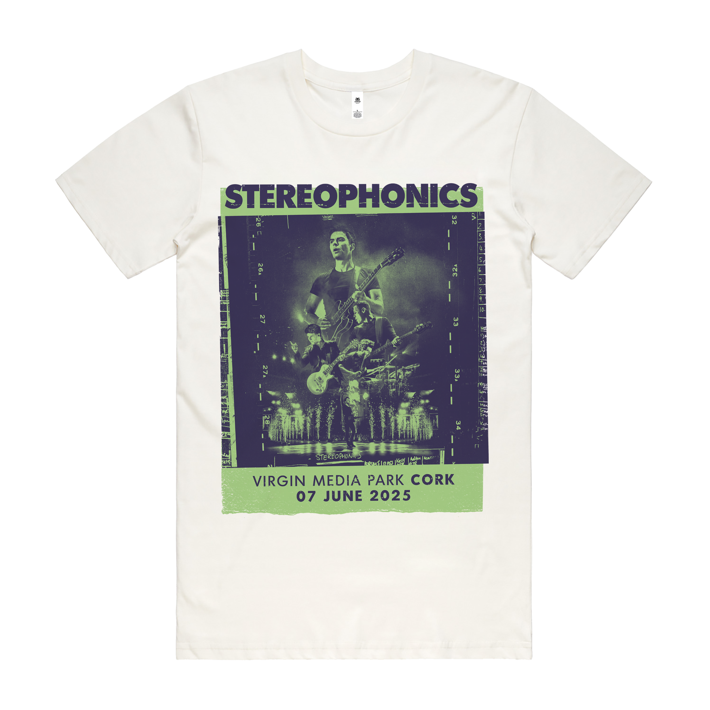 Stereophonics - Cork 2025 White T-Shirt
