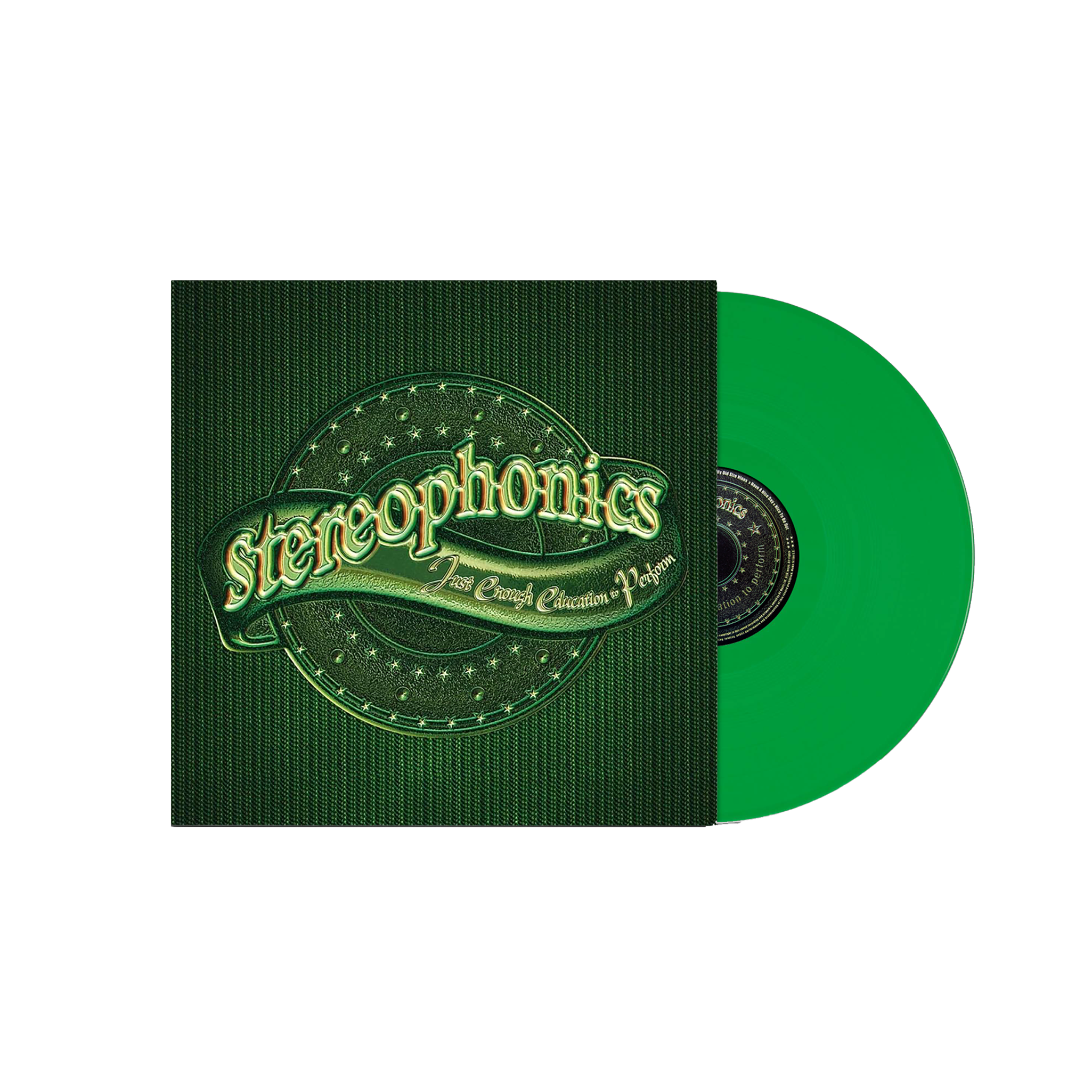 Stereophonics ‎– レコード EUオリジナル盤 2LP Just Enough Education To Perform: Limited Green Vinyl LP [NAD24