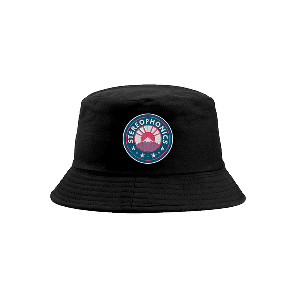 Black Logo Bucket Hat - Stereophonics Store