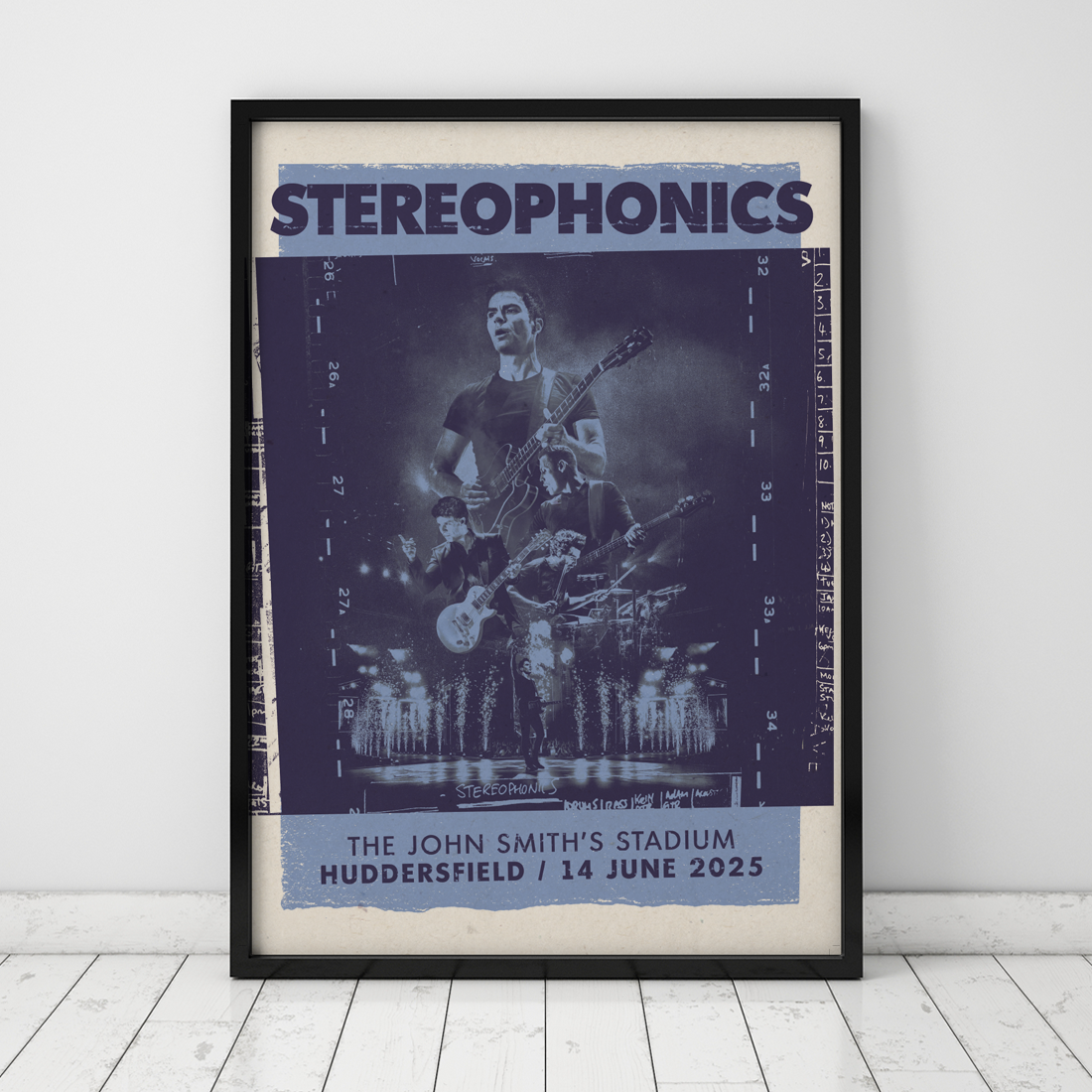 Stereophonics - Huddersfield 2025 Poster