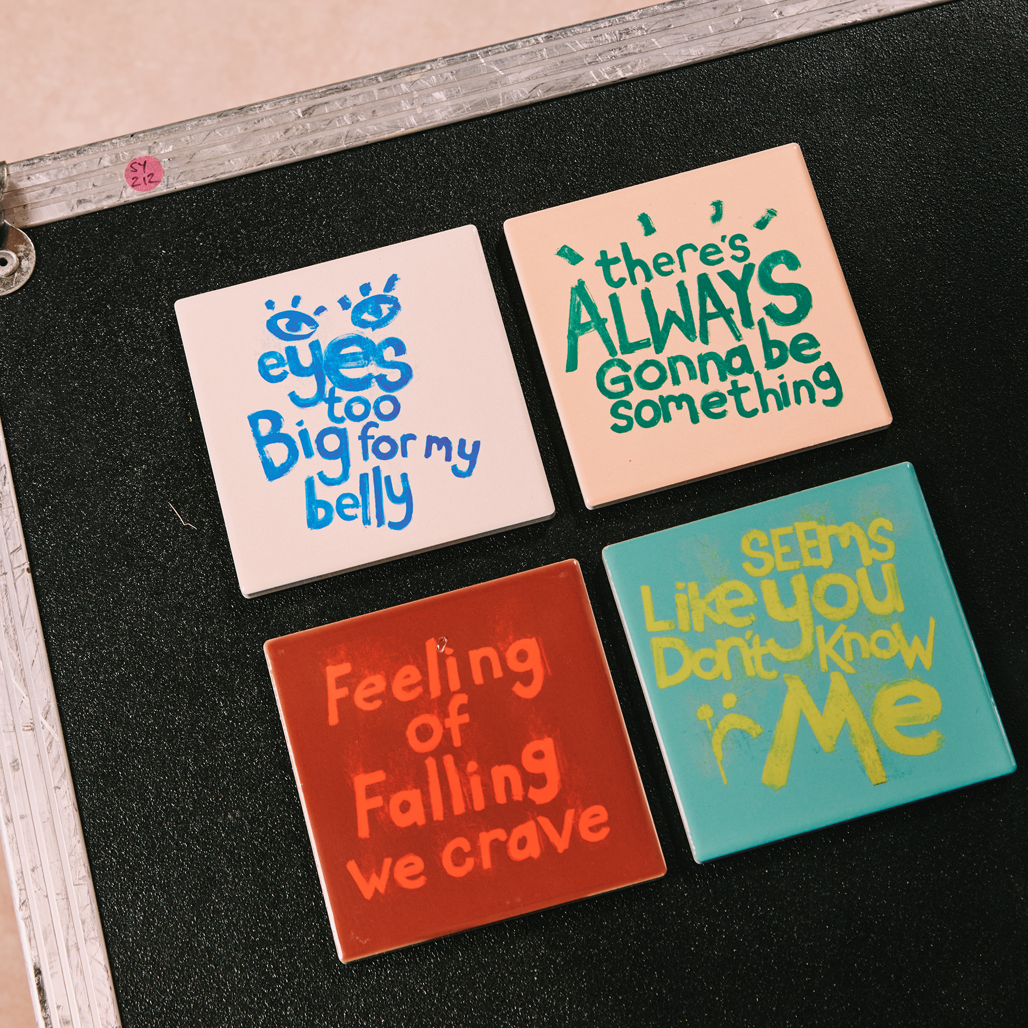 Stereophonics - Make 'em Laugh Ceramic Coaster Set 2
