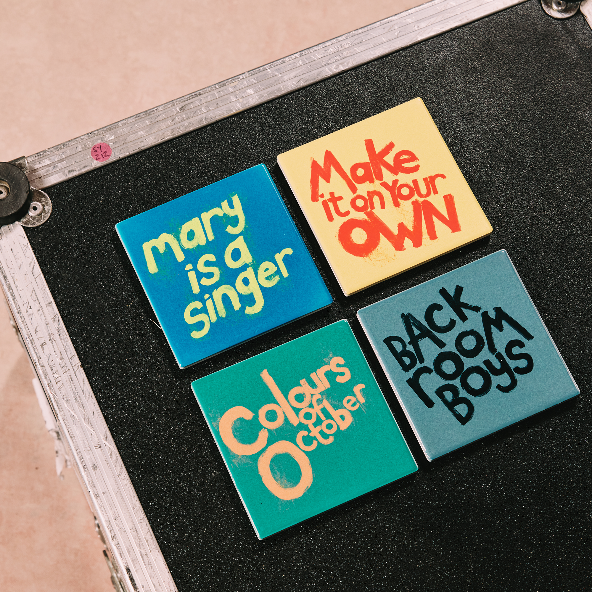 Stereophonics - Make 'em Laugh Ceramic Coaster Set 1