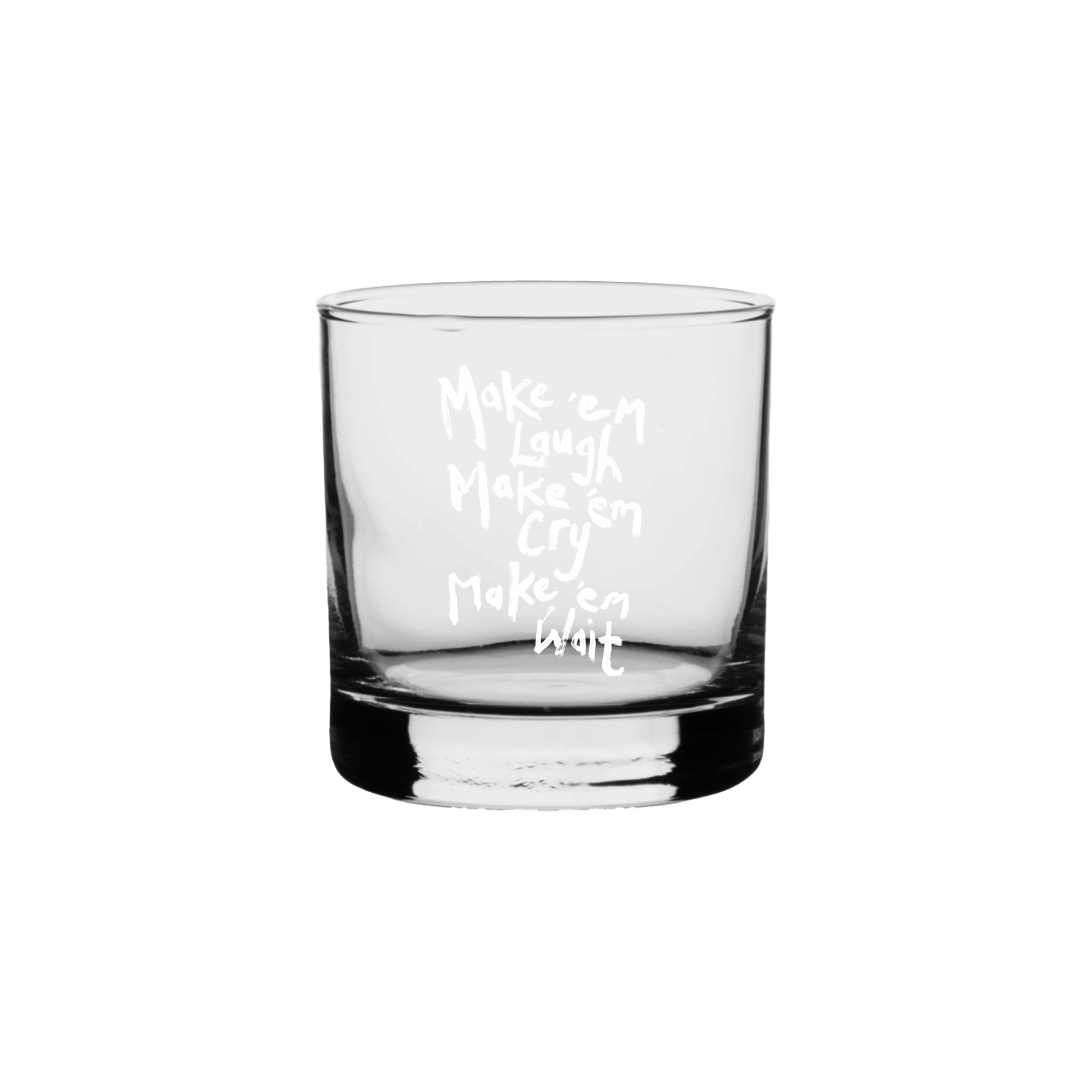 Stereophonics - Make 'em Laugh Whiskey Glass