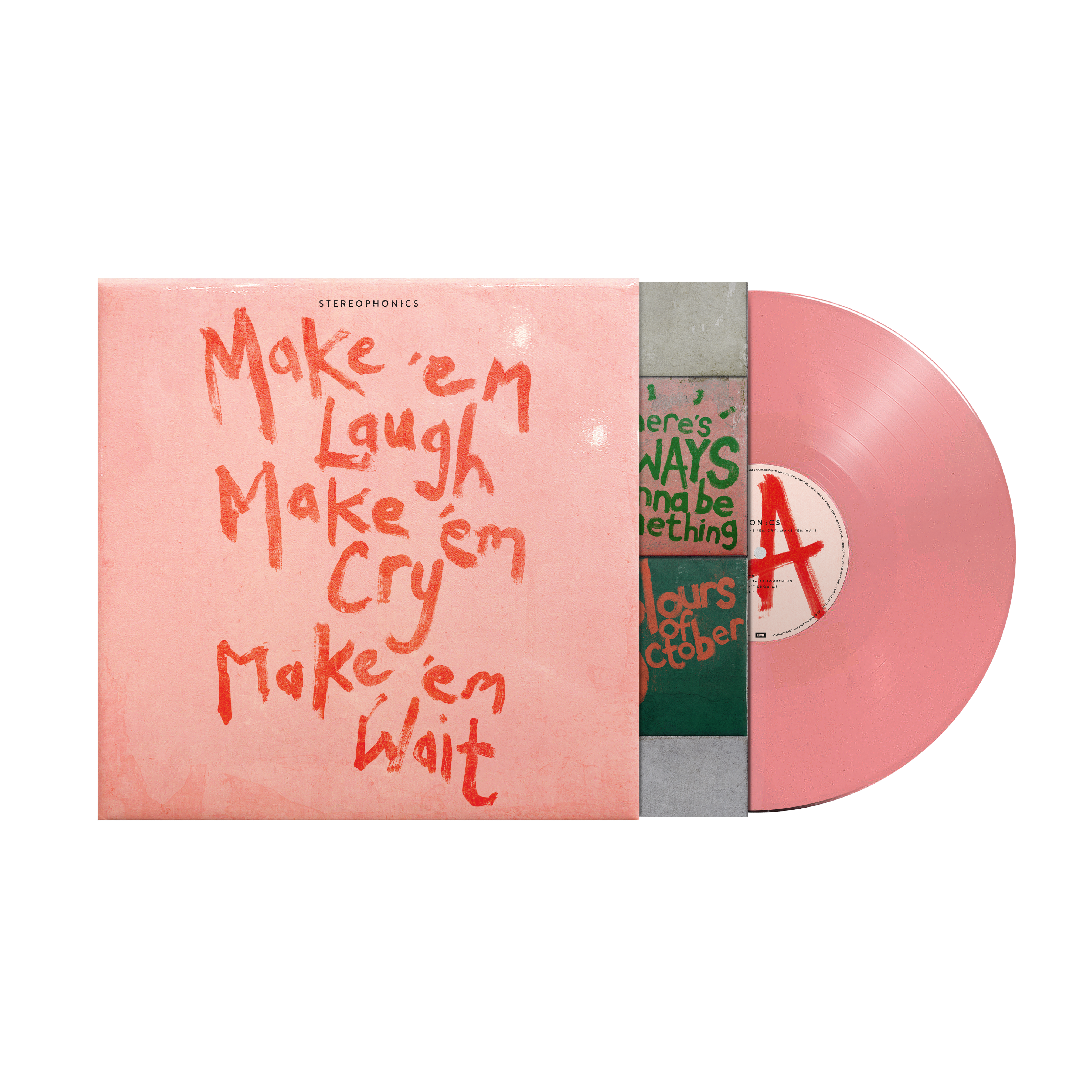 Translucent Pink LP + CD Zine