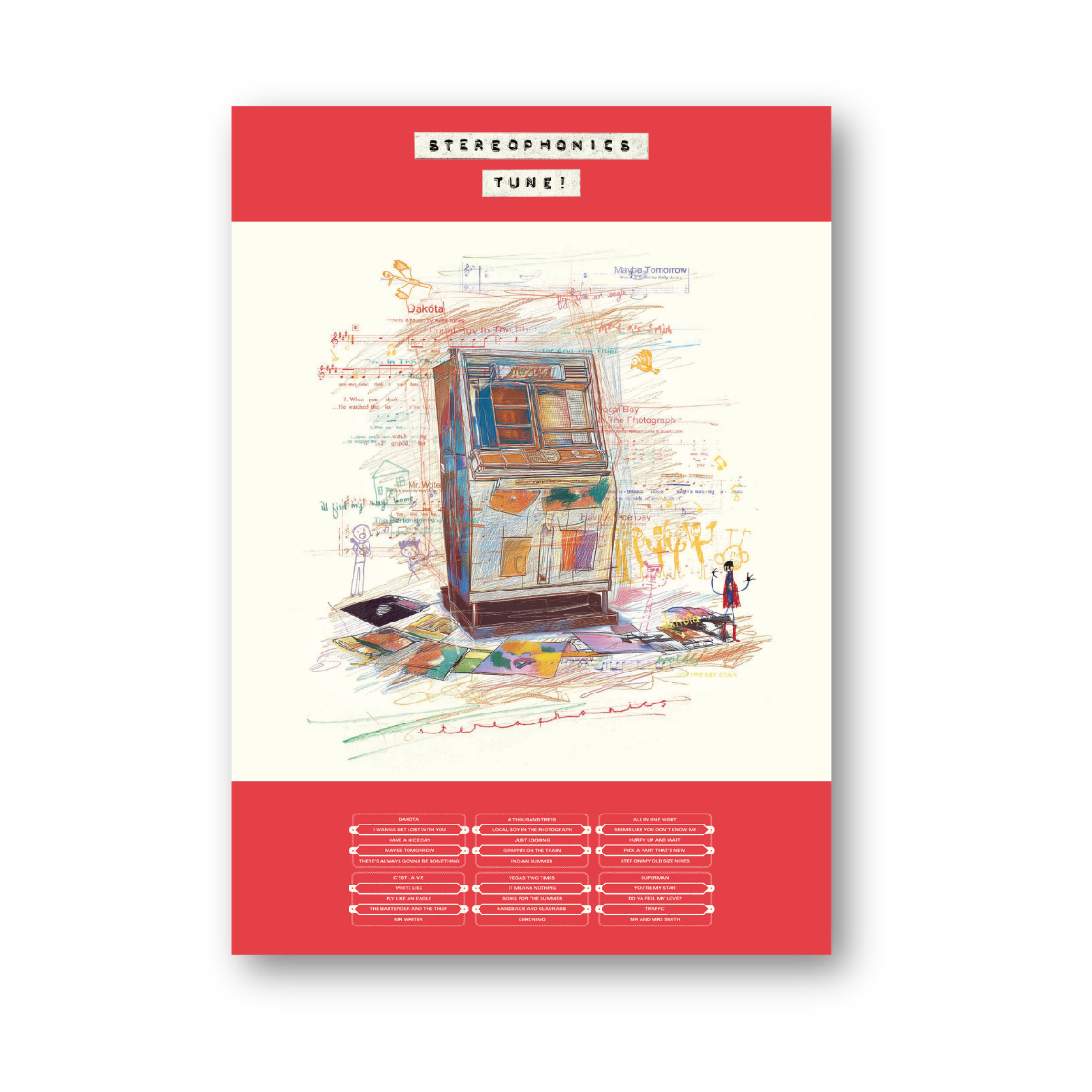 Stereophonics - Tune! Poster