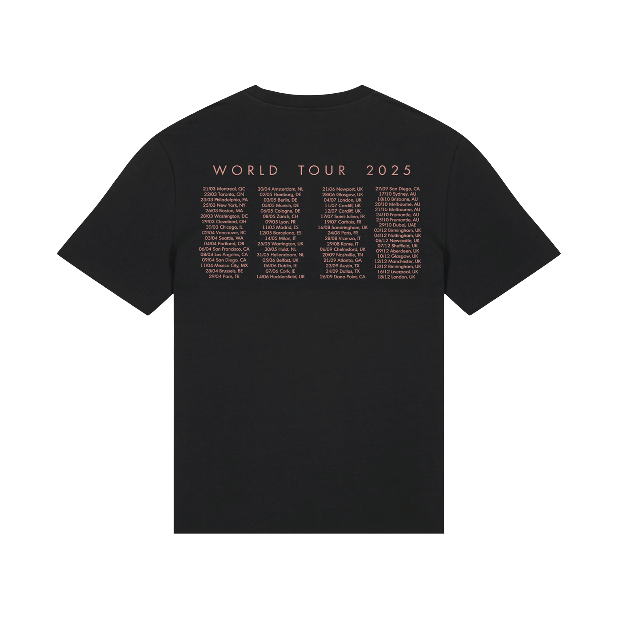 New World Tour T-Shirt - Stereophonics Store New World Tour T-Shirt - Stereophonics Store