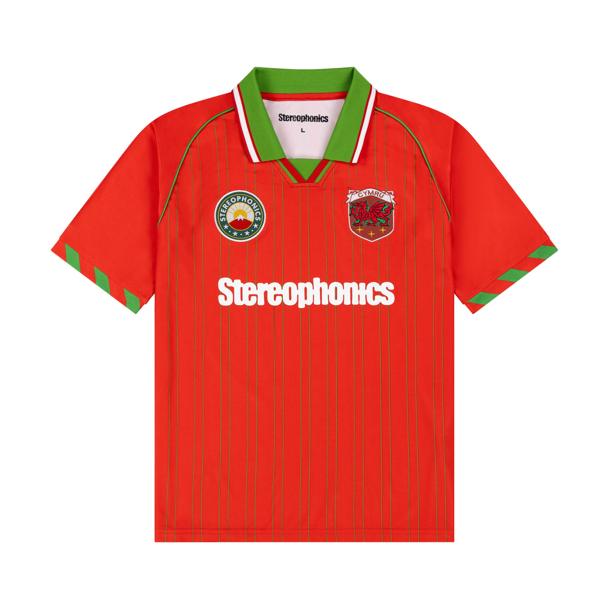 Stereophonics - Stereophonics The Red '96 Home Football Shirt