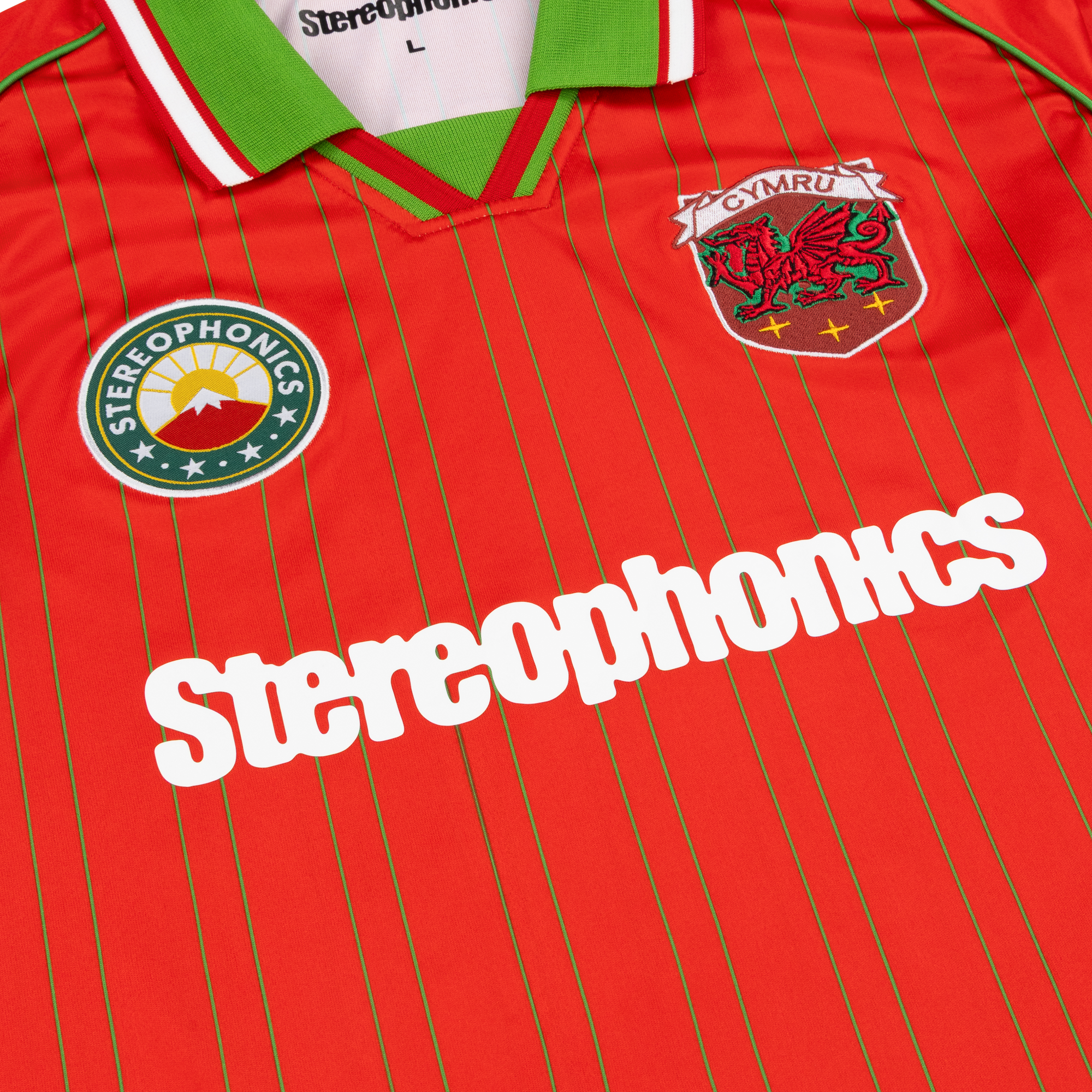 Stereophonics - Stereophonics The Red '96 Home Football Shirt