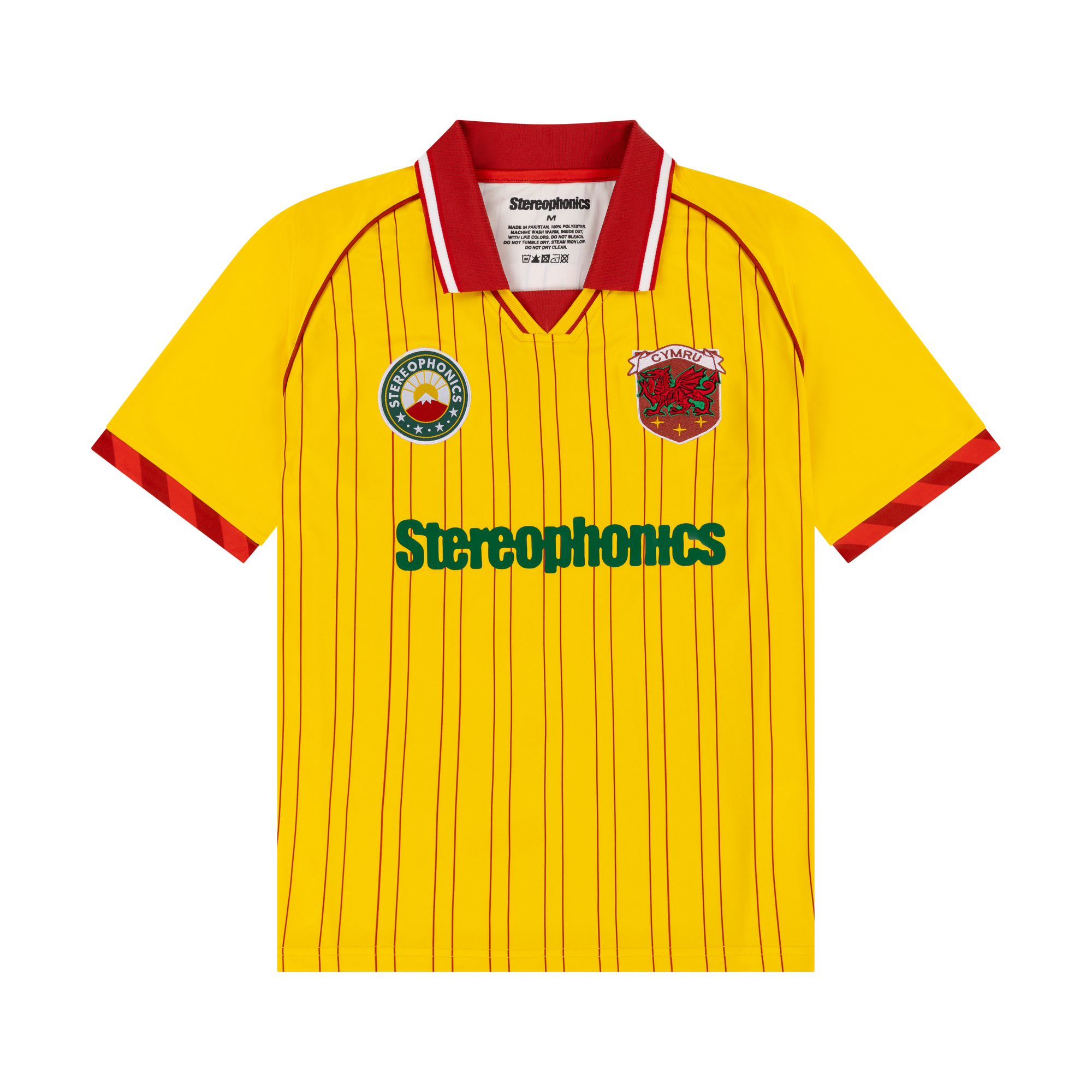 Stereophonics - Stereophonics The Yellow ’96 Away Football Shirt