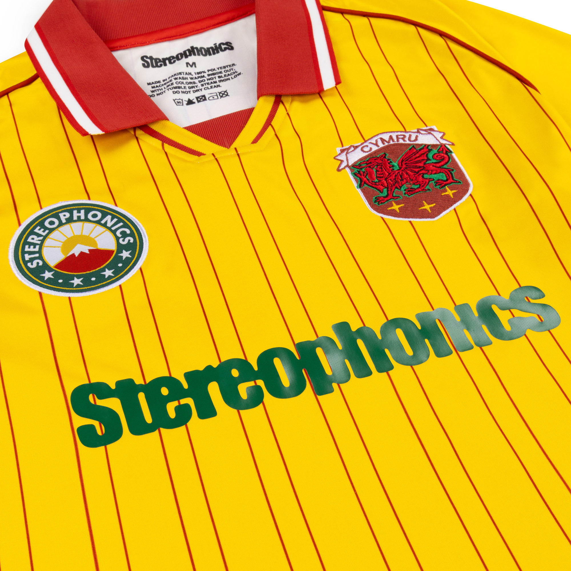 Stereophonics - Stereophonics The Yellow ’96 Away Football Shirt