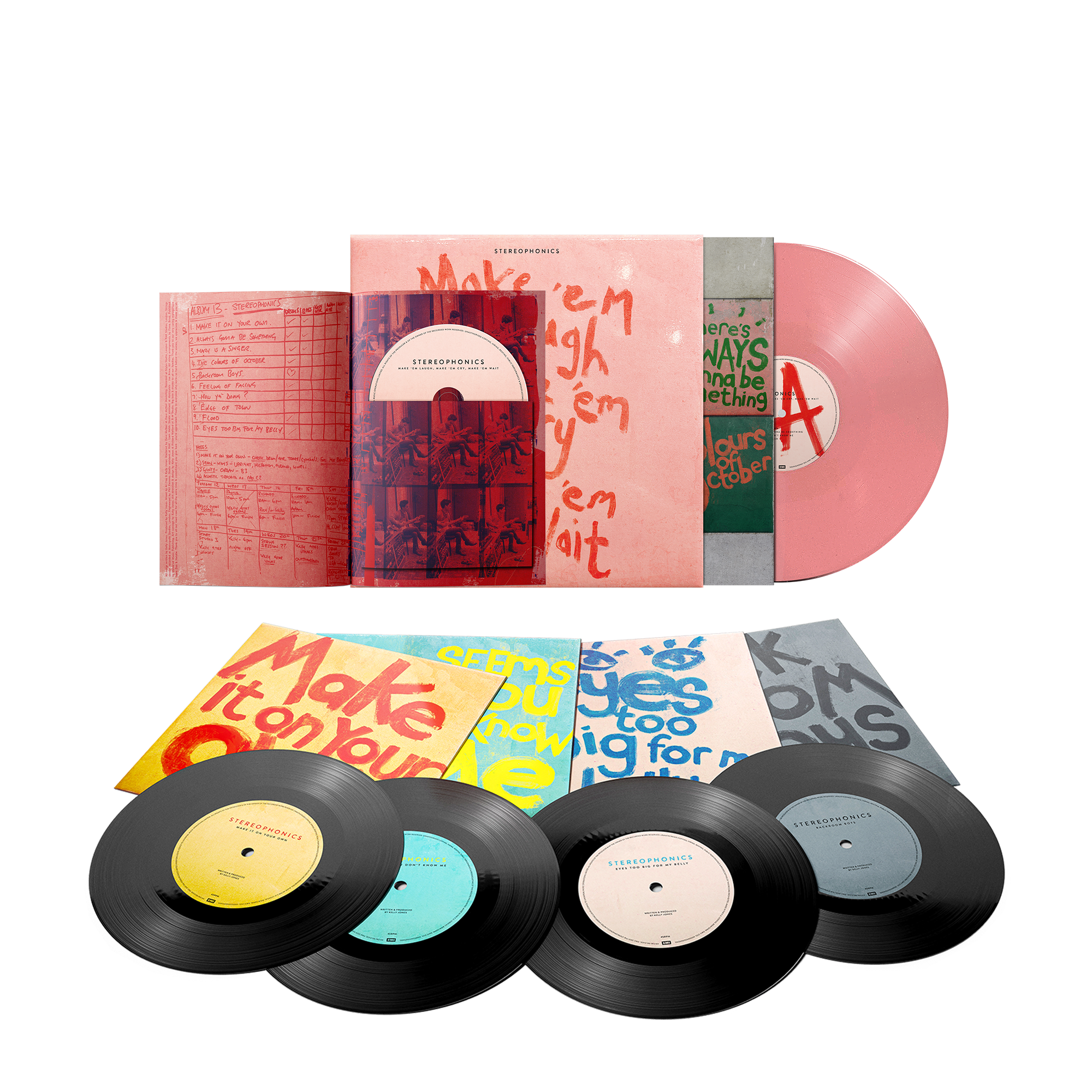 Translucent Pink LP + 7” Box Set + CD Zine