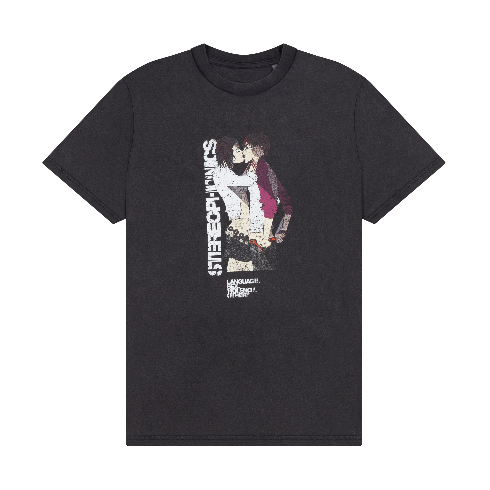 Stereophonics - Vintage Language.Sex.Violence.Other? Faded Black T-Shirt