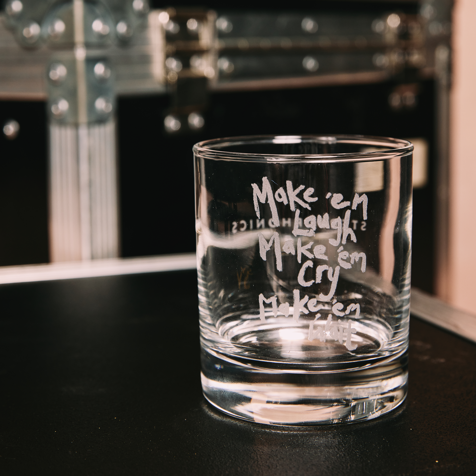 Stereophonics - Make 'em Laugh Whiskey Glass