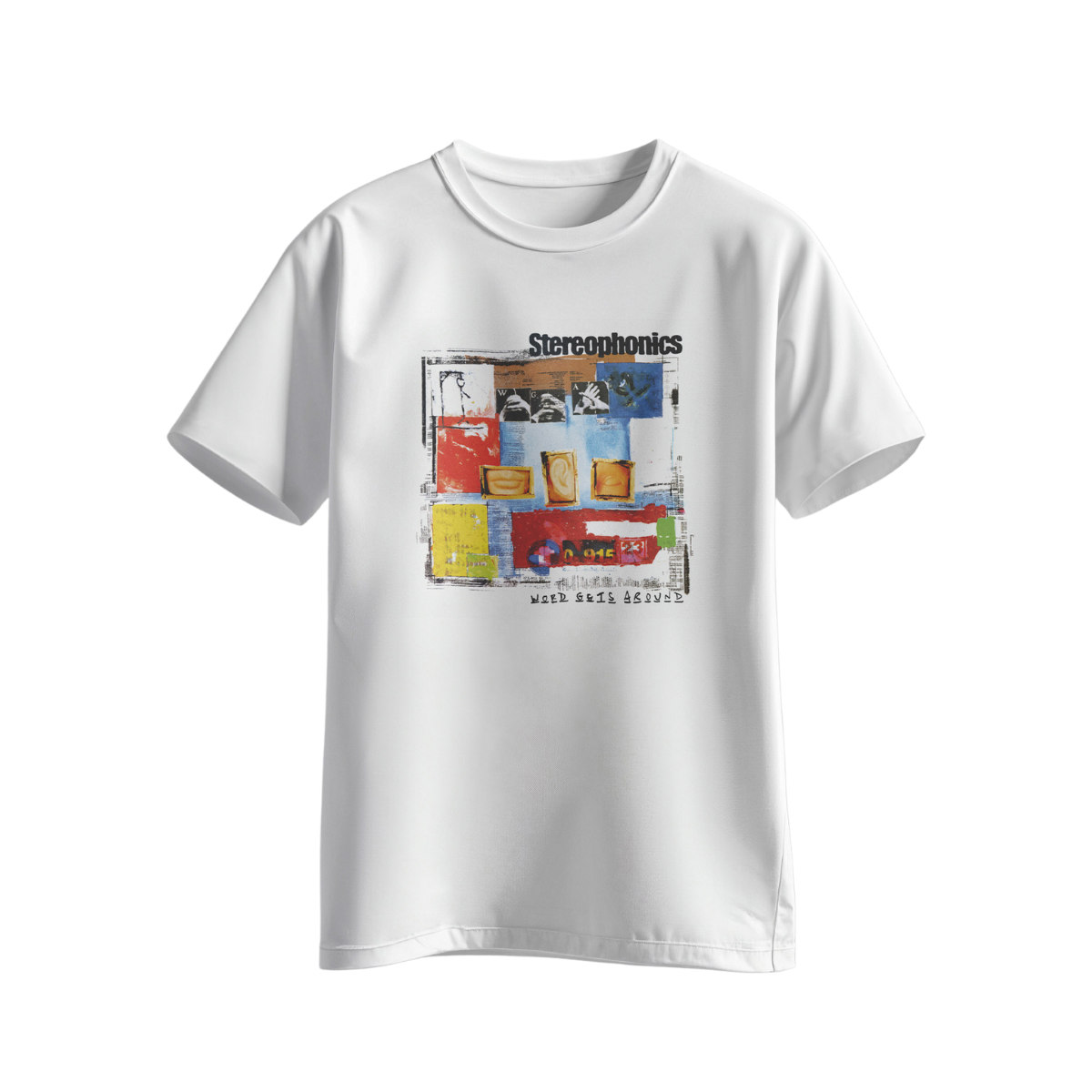 Stereophonics - Word Gets Around White T-Shirt