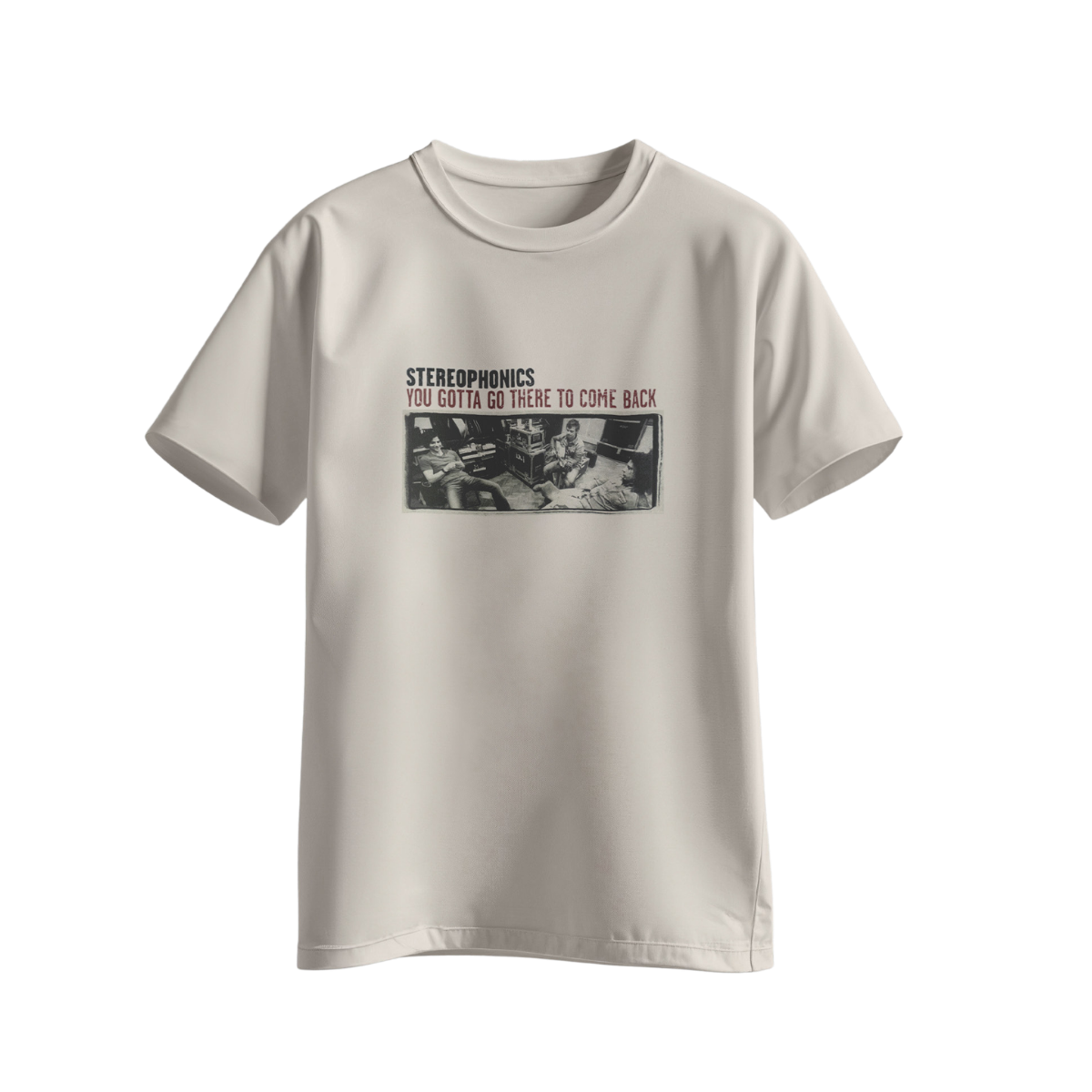 Stereophonics - You Gotta Go There To Come Back Off-White T-Shirt