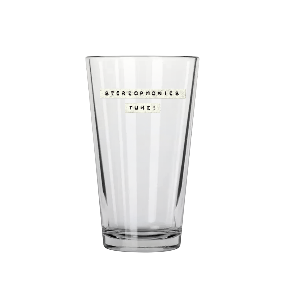 Stereophonics - Tune! Pint Glass