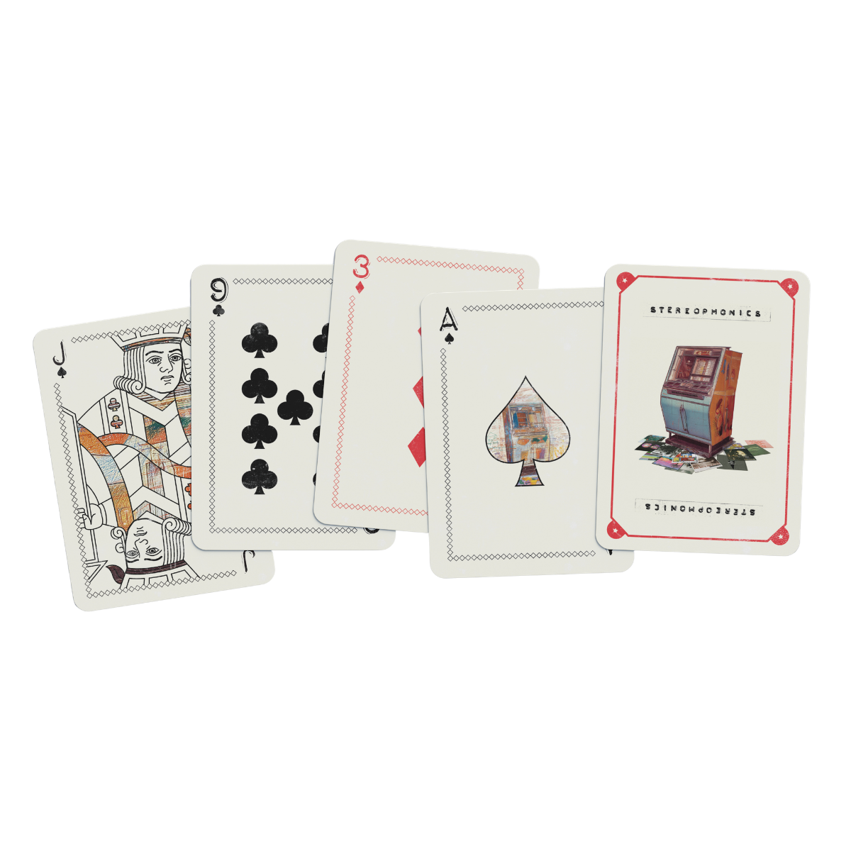 Stereophonics - Tune! Playing Cards